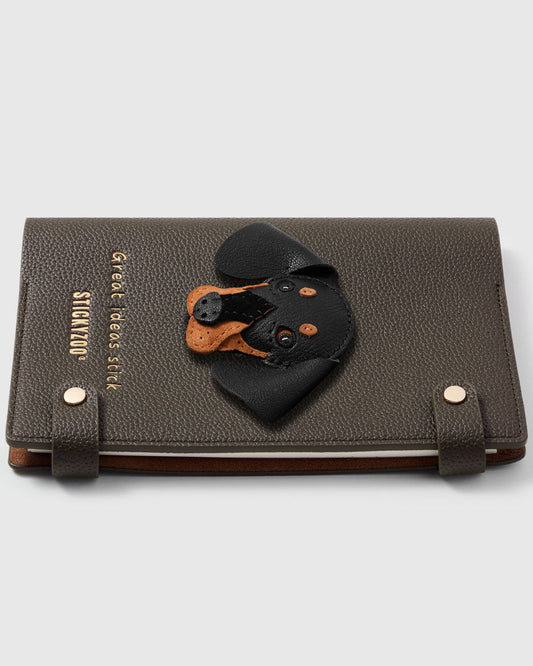 DASH DACHSHUND FACE NOTEBOOK