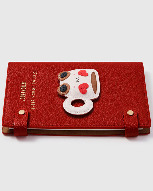 HEART-EYES COFFEE CUP NOTEBOOK