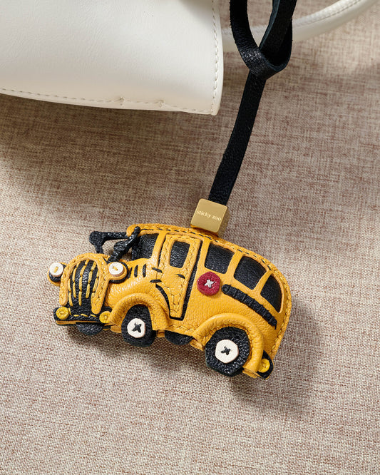 YELLOW SCHOOL BUS CHARM