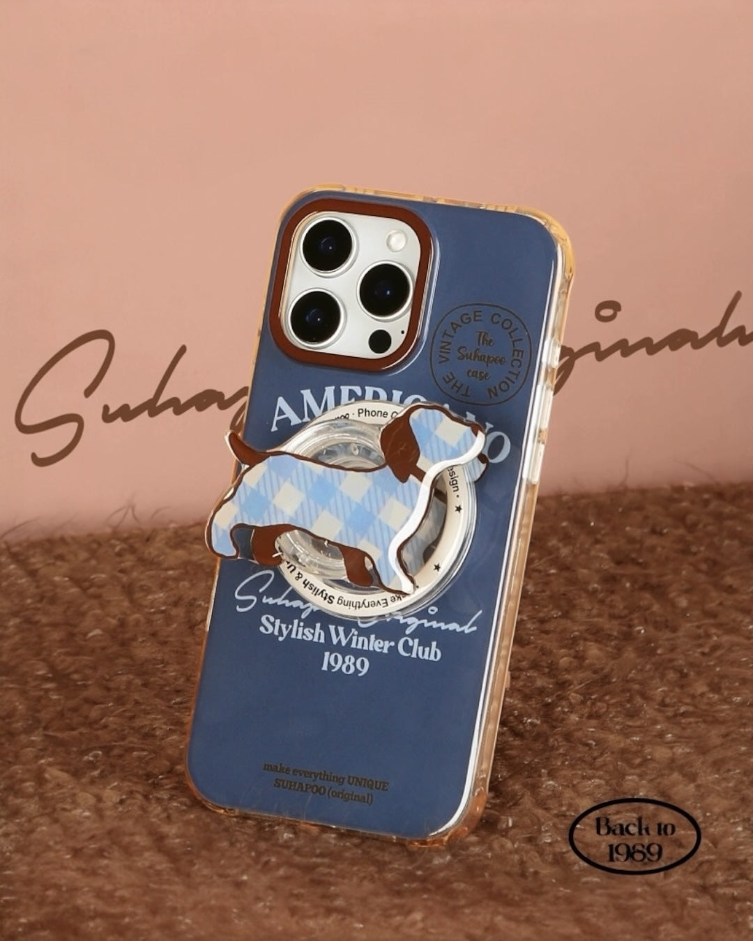 AMERICANO VINTAGE DACHSHUND CASE