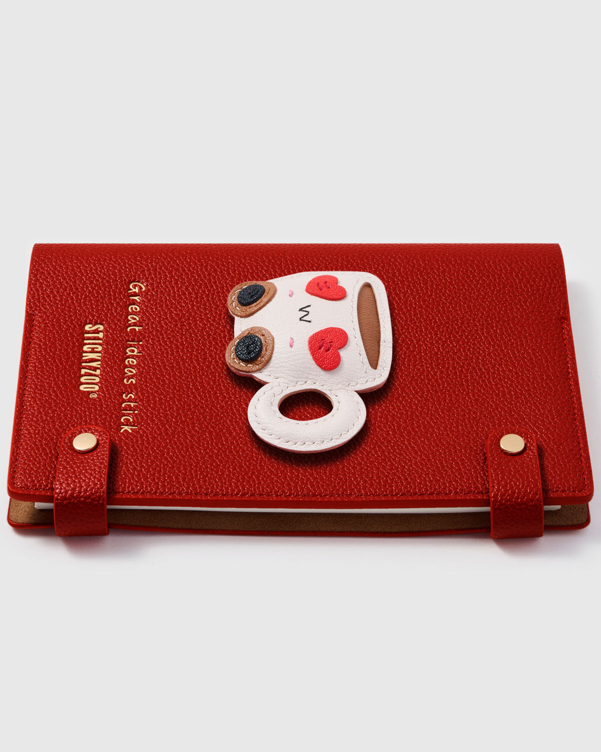 HEART-EYES COFFEE CUP NOTEBOOK