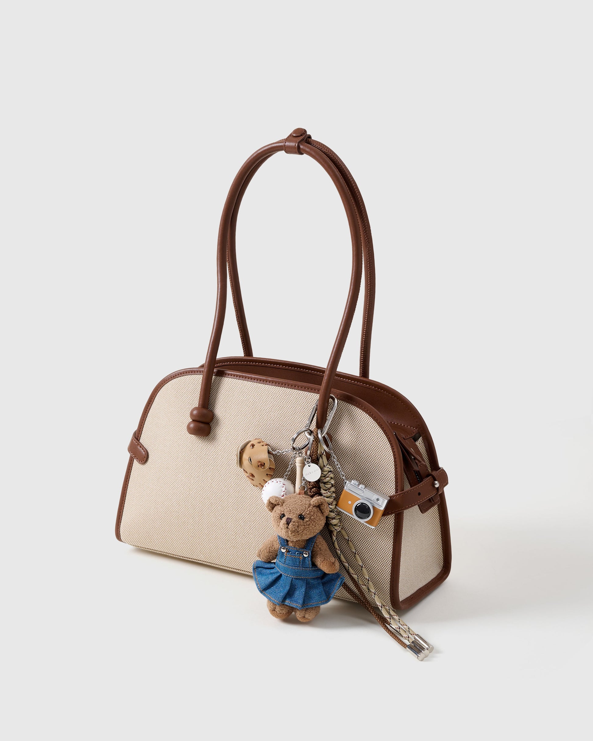 TEDDY IN DENIM STACK CHARM