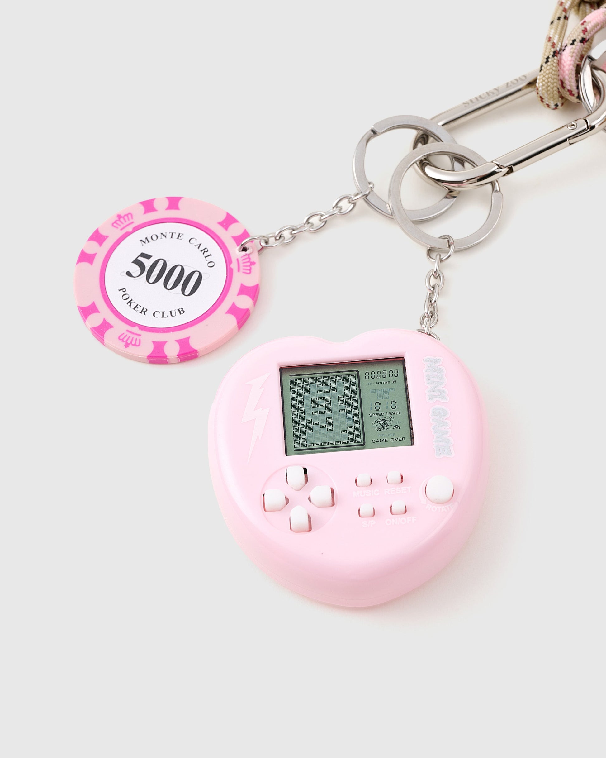 TINO PINK HUSTLE STACK CHARM