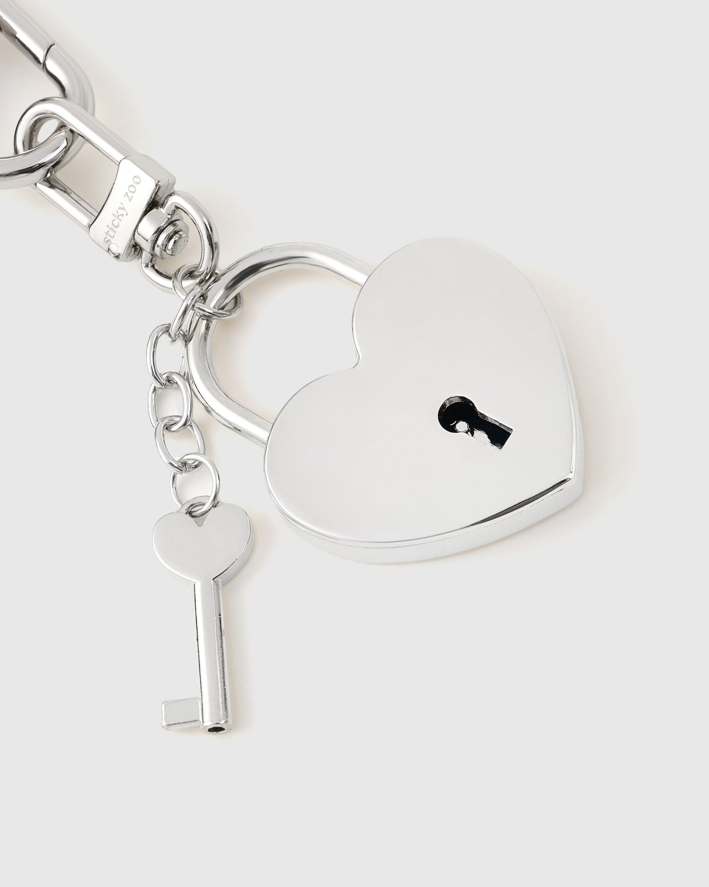 COWHIDE STAR ZEBRA STACK CHARM