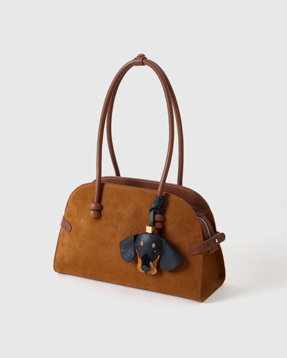DASH DACHSHUND CHARM | LEATHER EDITION