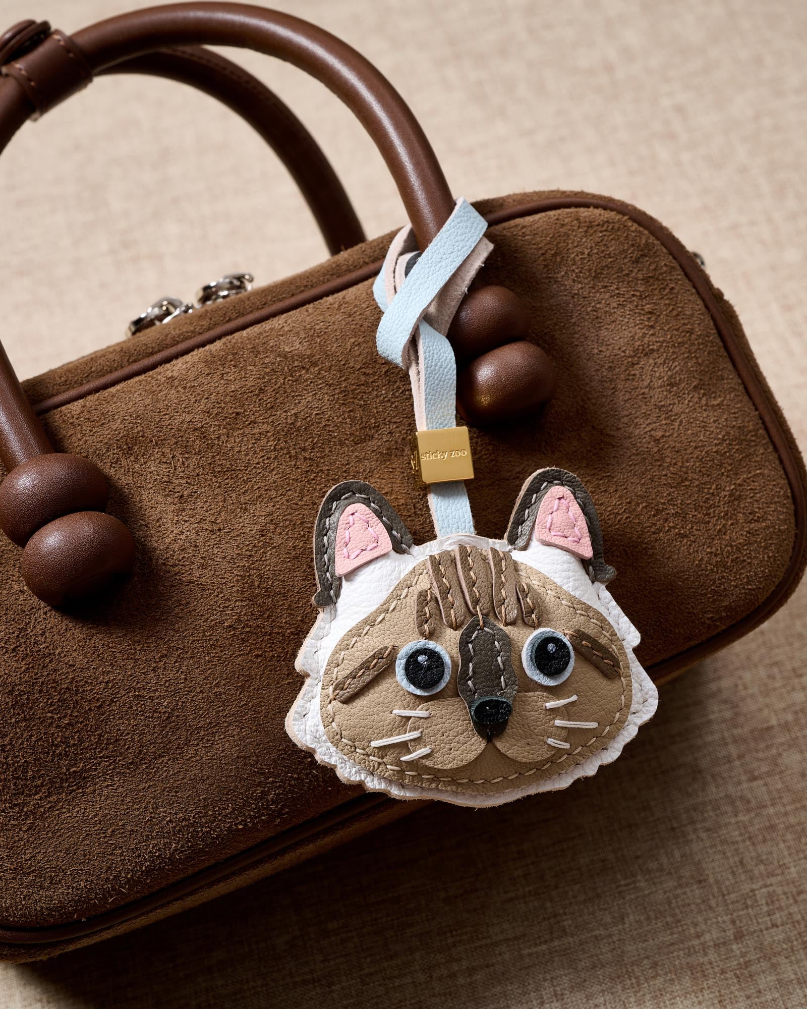 RAGDOLL CAT CHARM - POINT-COLOR EDITION