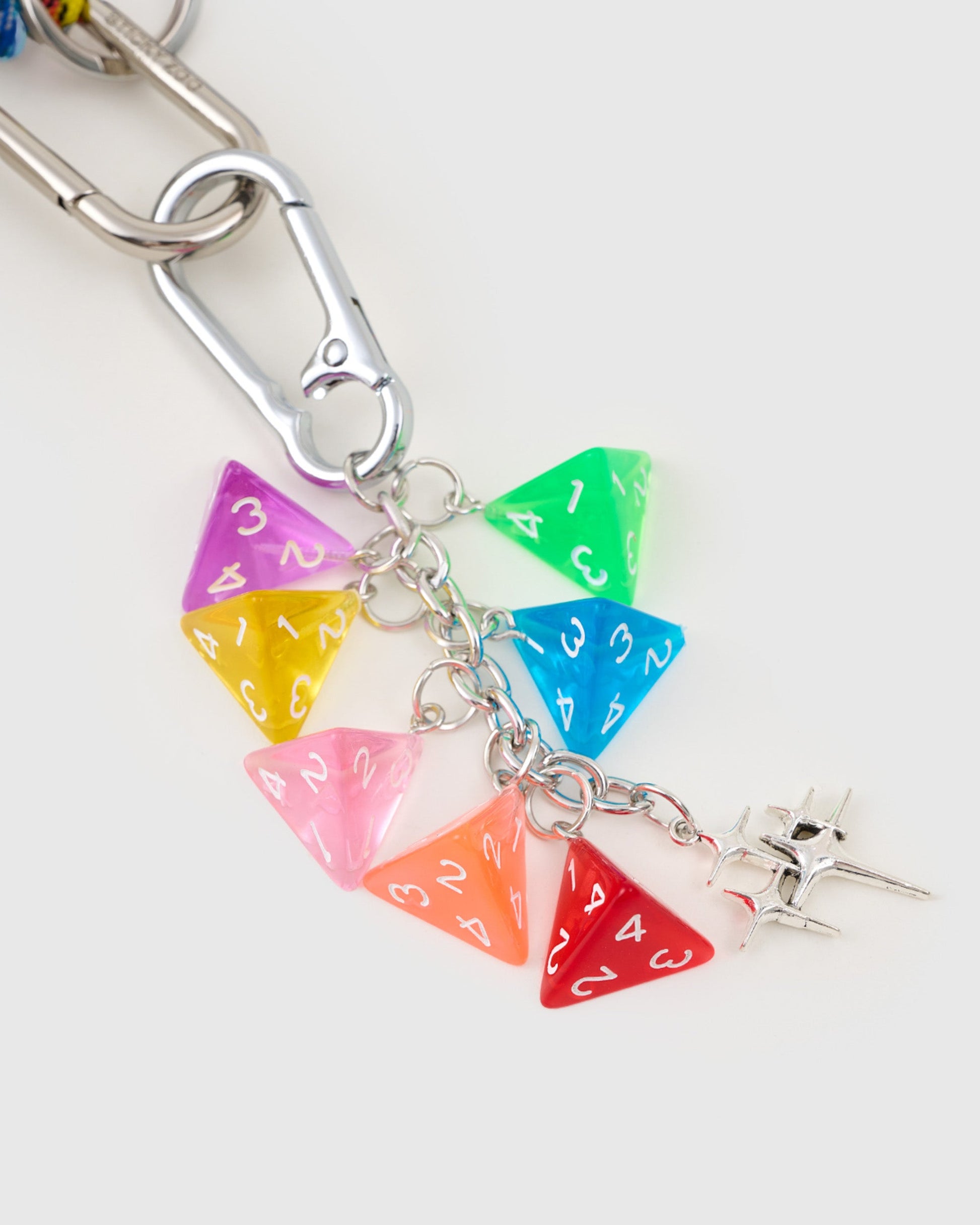 PIXEL POLKA PAWS STACK CHARM