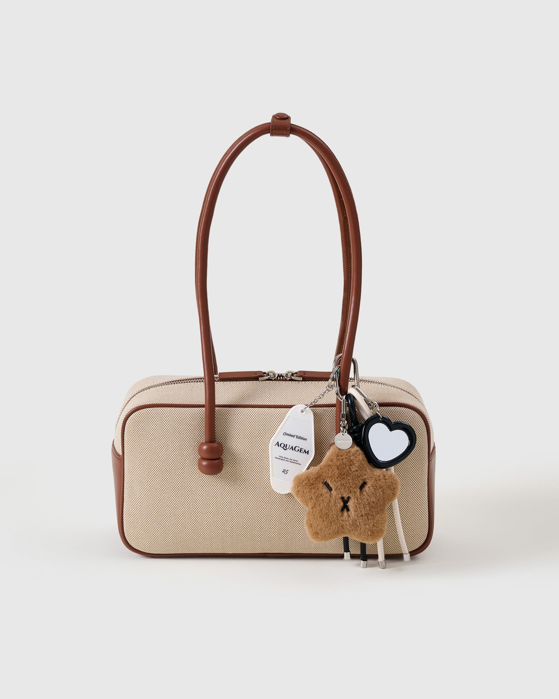 MOOD STAR HEART MIRROR STACK CHARM