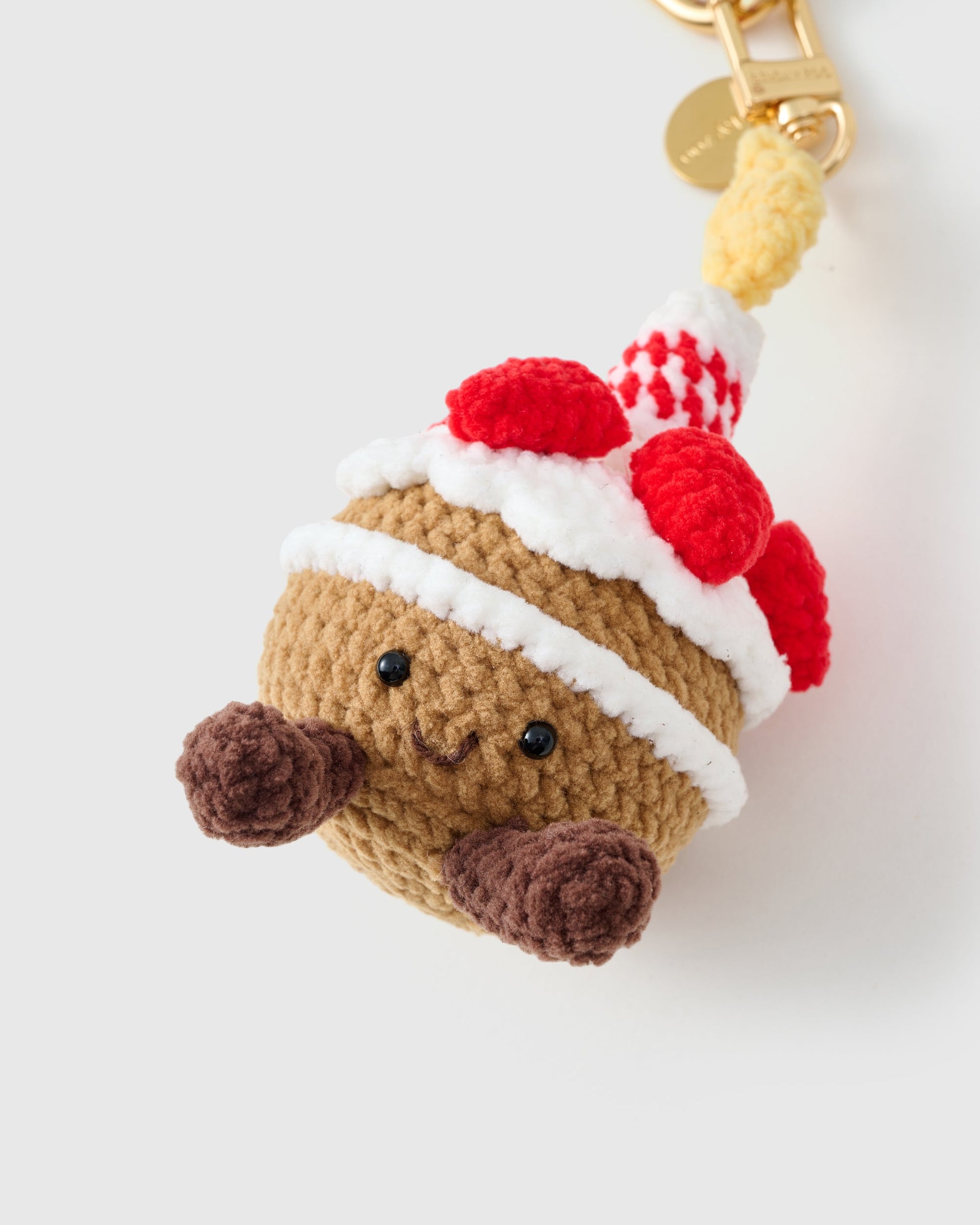 STRAWBERRY CUPCAKE STACK CHARM