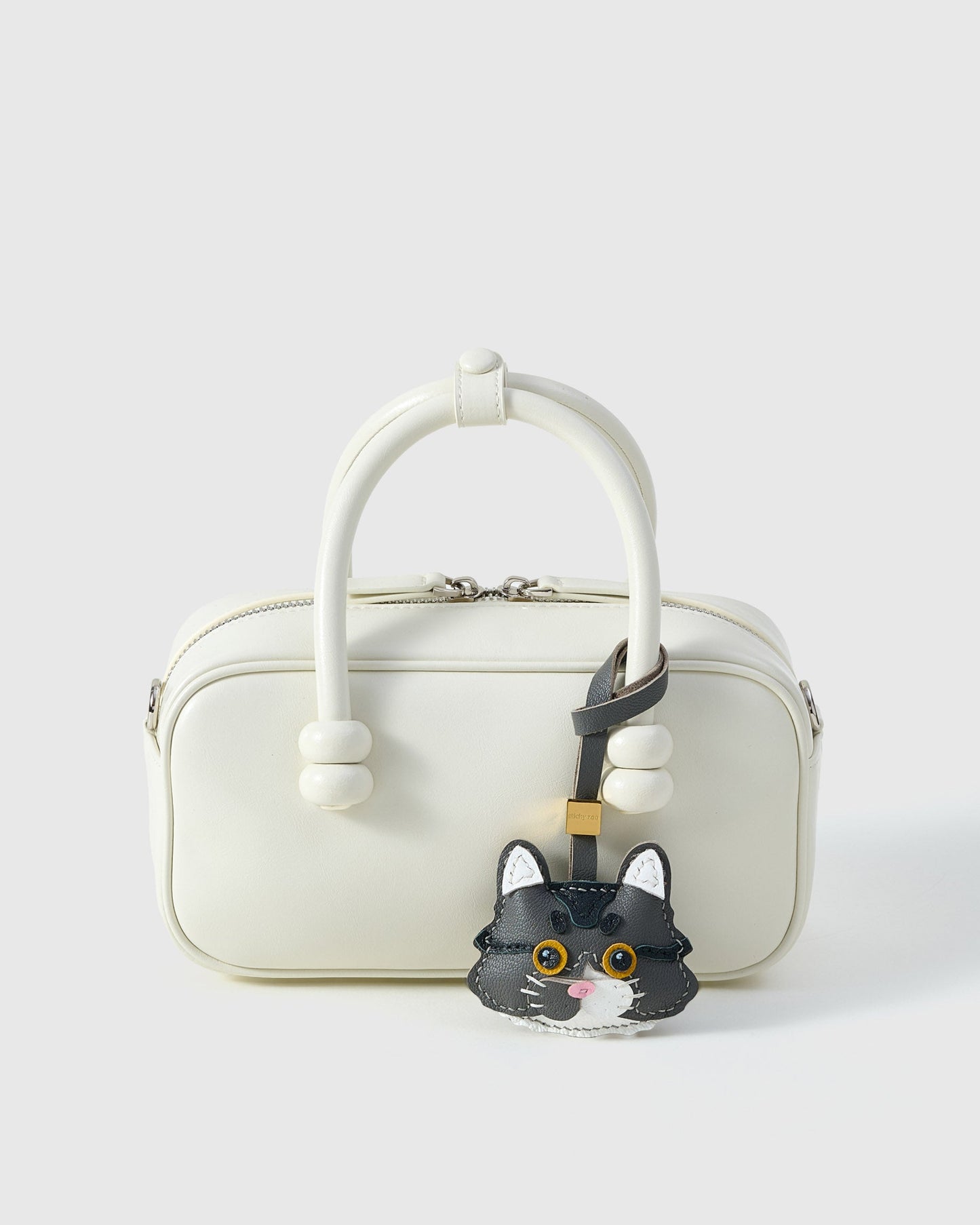 LONG-HAIR TABBY CAT CHARM