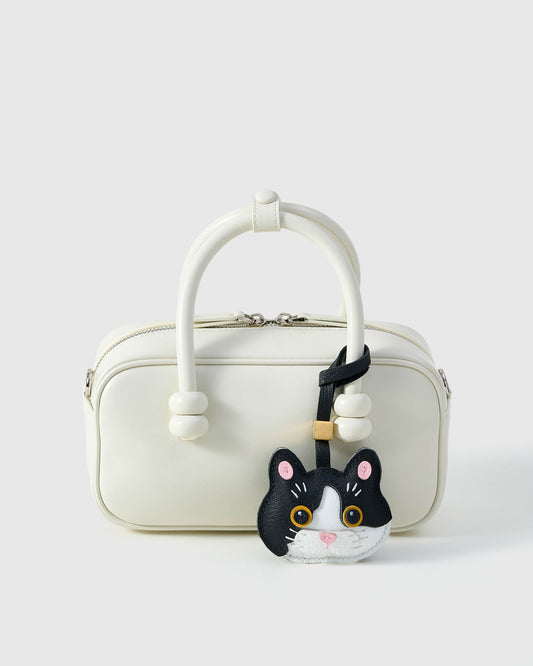 BRITISH SHORTHAIR CAT CHARM – BLACK MUSE EDITION