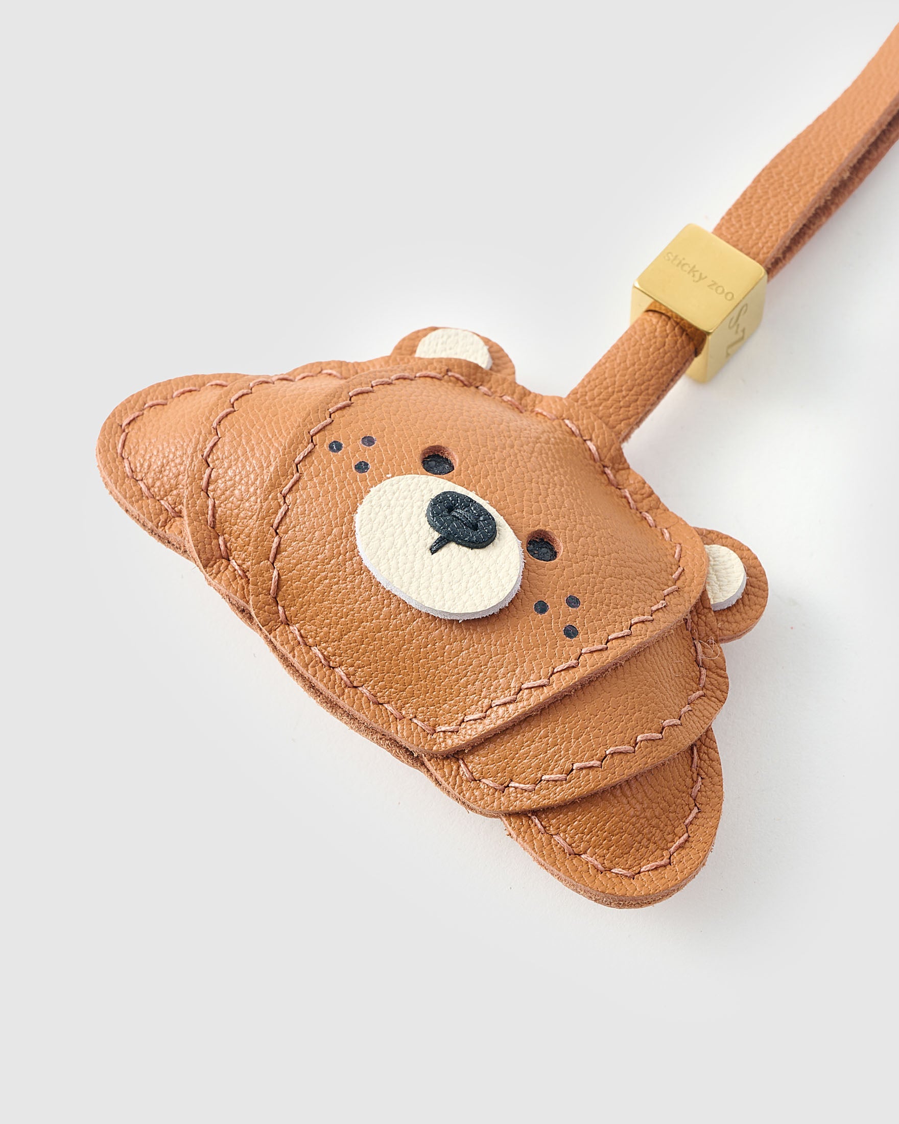 BEAR CROISSANT CHARM