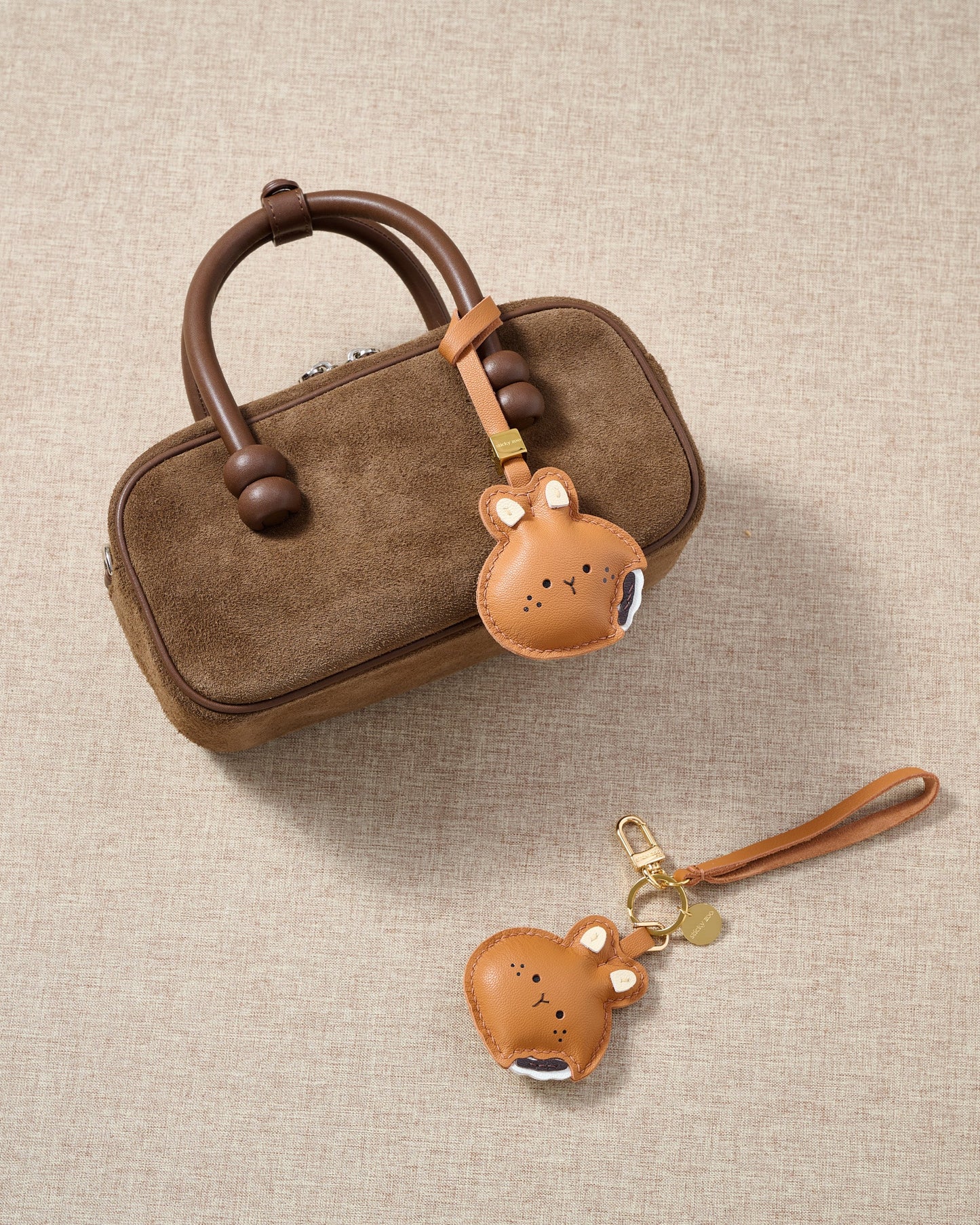 BROWN BUNNY CHARM