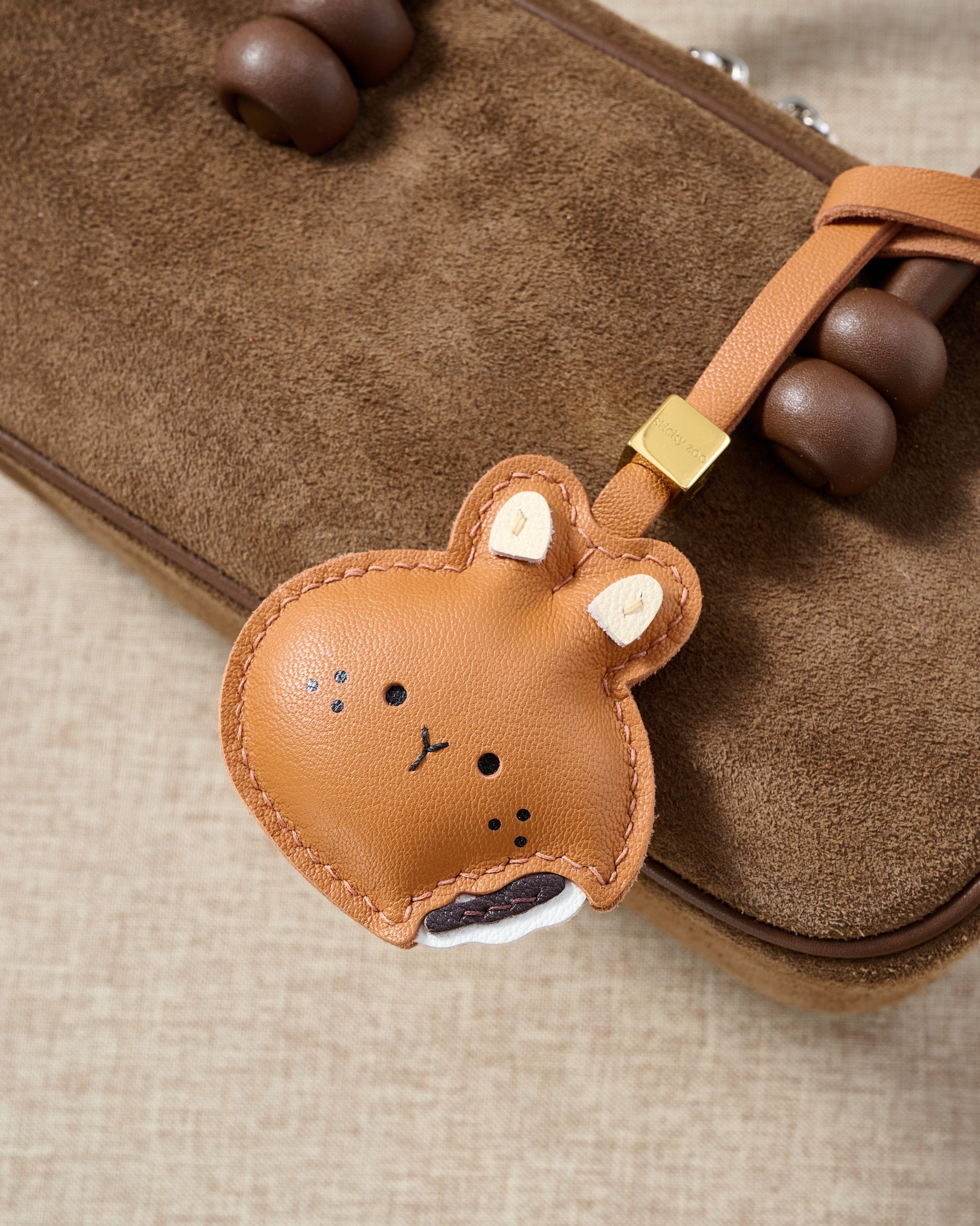 BROWN BUNNY CHARM