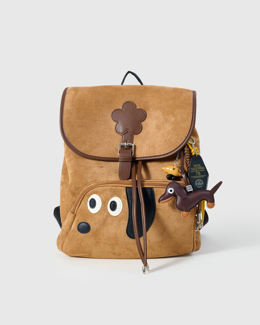 DAPPER DACHSHUND BACKPACK + CHARM SET