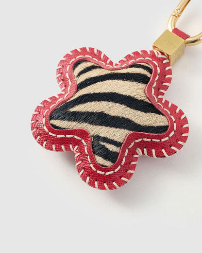 ZEBRA STAR STACK CHARM