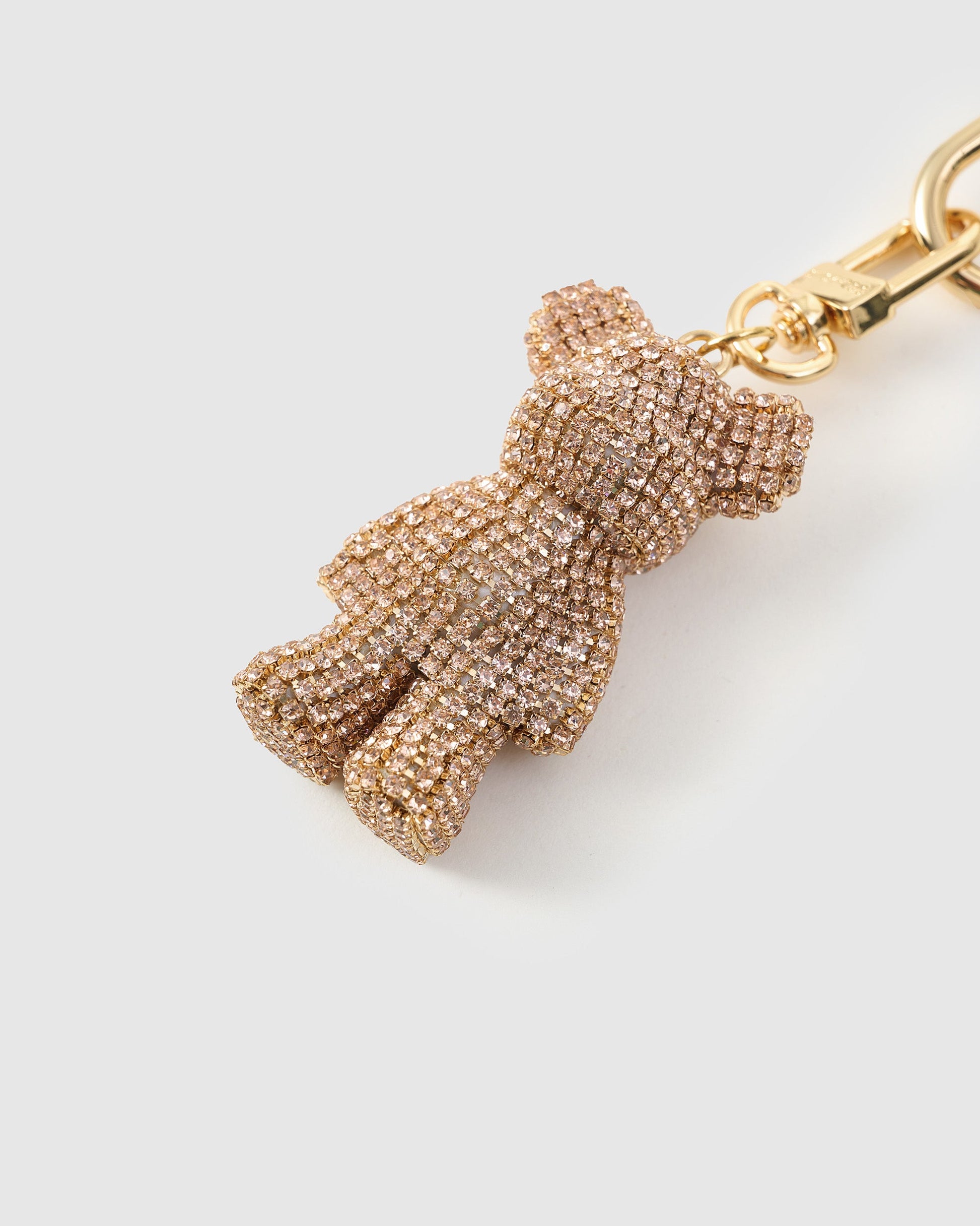 LUCKY HORSESHOE BEAR STACK CHARM