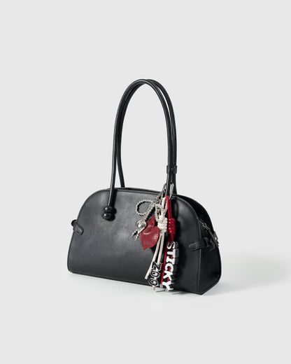 STICKY HEART BOW STACK CHARM