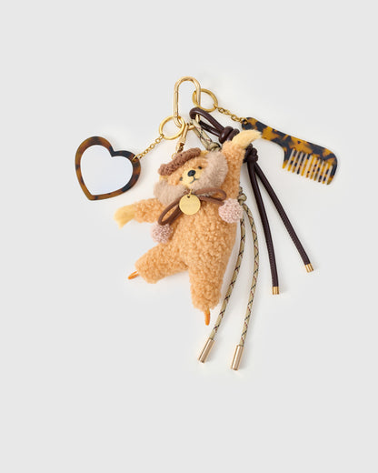 TEDDY TORTOISE HEART STACK CHARM