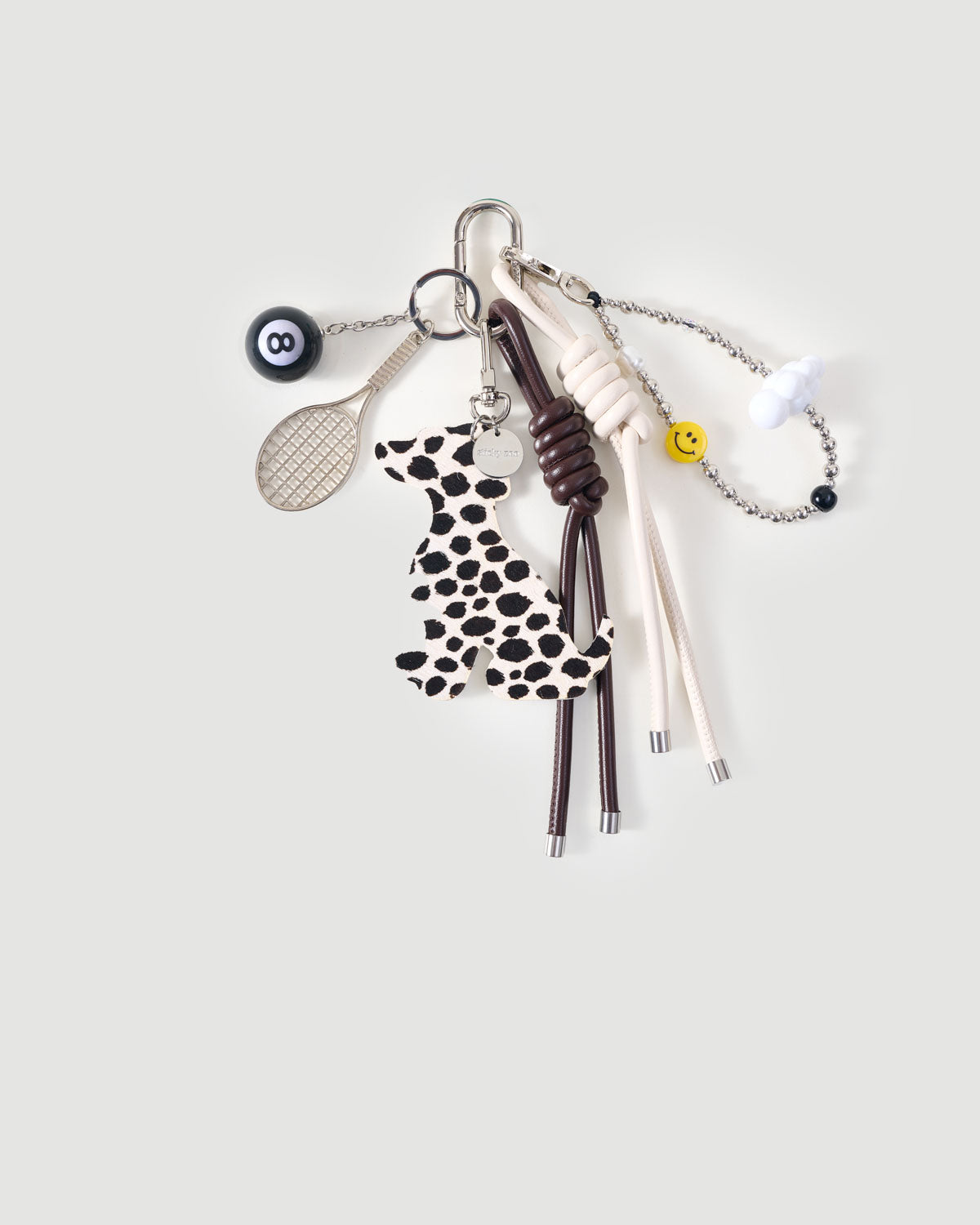 DALMATIAN SMILE STACK CHARM