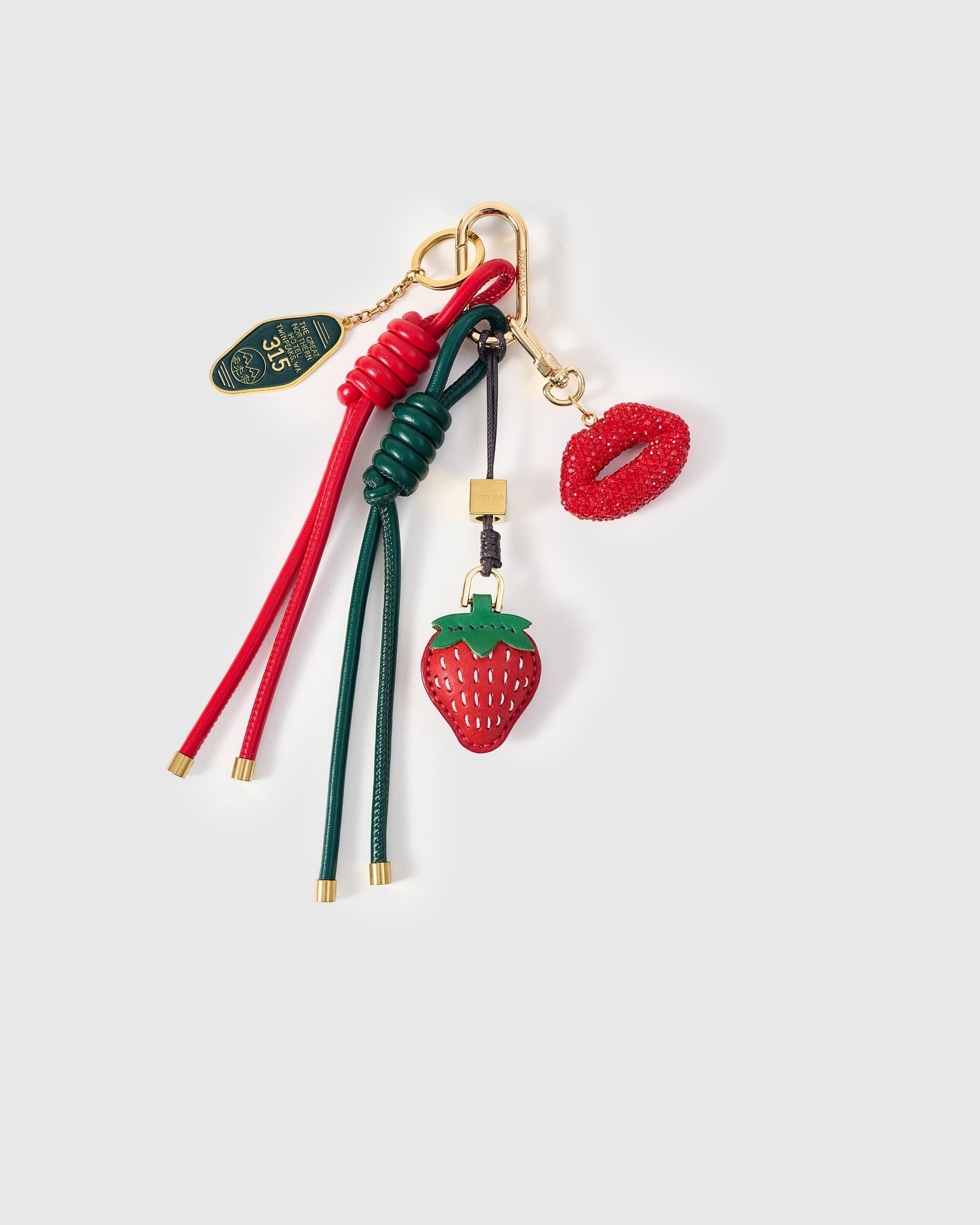 STRAWBERRY KISS STACK CHARM