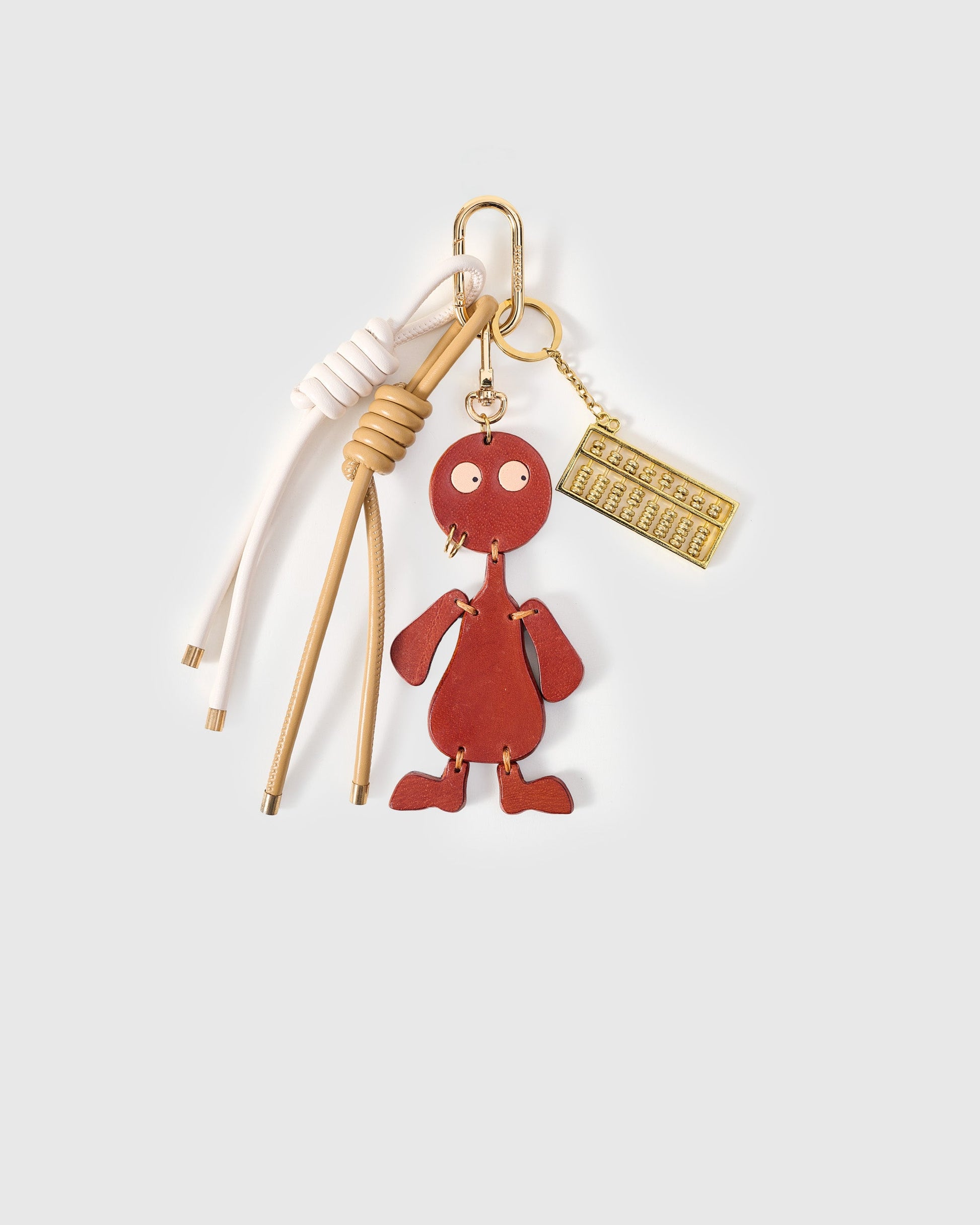 RED ROBOT ABACUS STACK CHARM