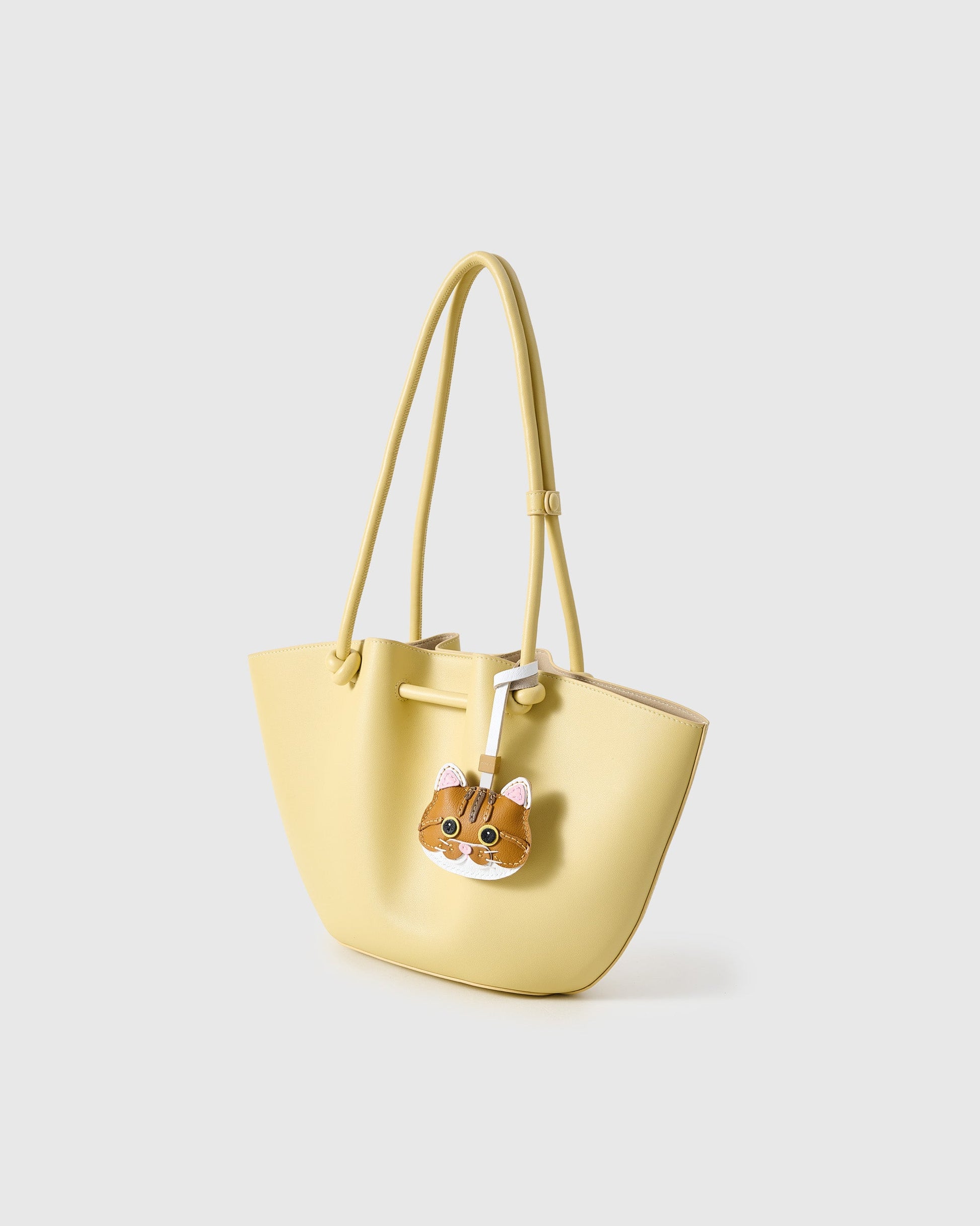 ORANGE TABBY CAT CHARM