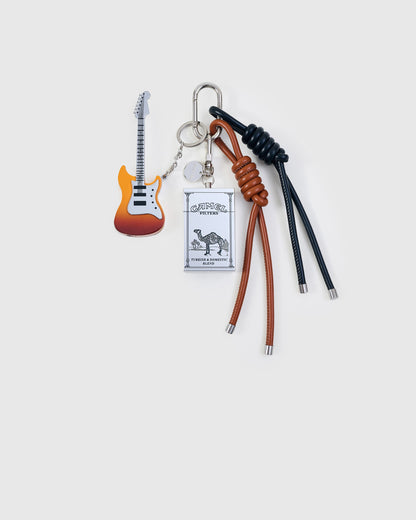 CAMEL & SUNBURST GUITAR STACK CHARM