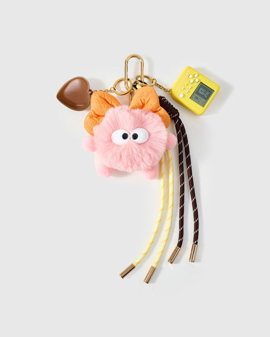 BUBBLEGUM PIXIE CAMERA STACK CHARM