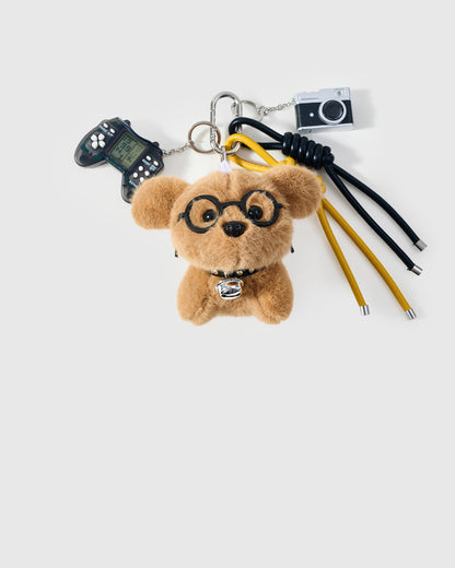 TEDDY PUPPY SNAP STACK CHARM