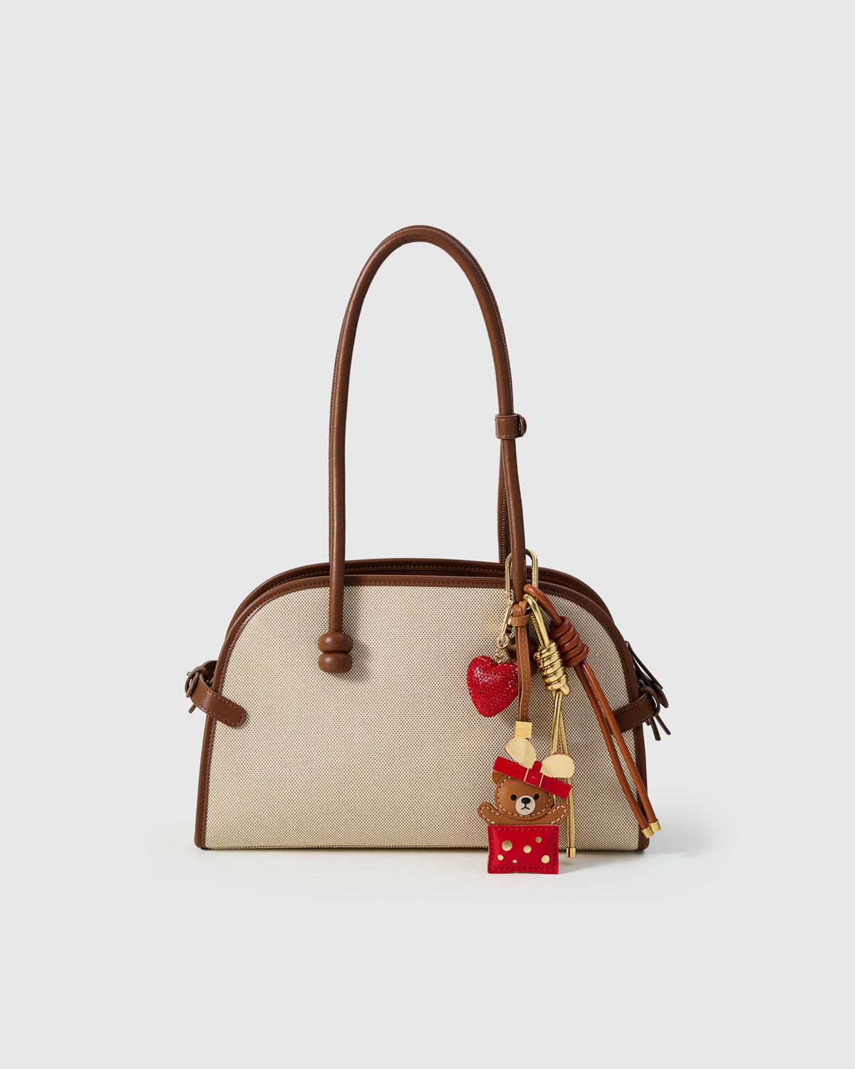 TEDDY GIFT BOX CHRISTMAS STACK CHARM