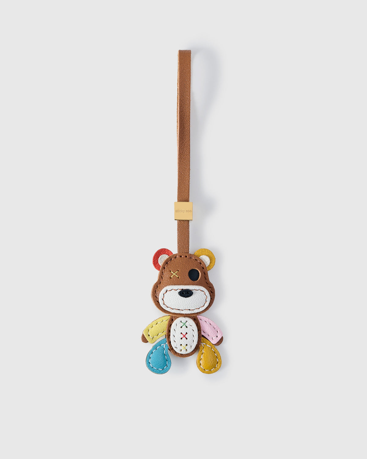 THE PATCHWORK BEAR CHARM