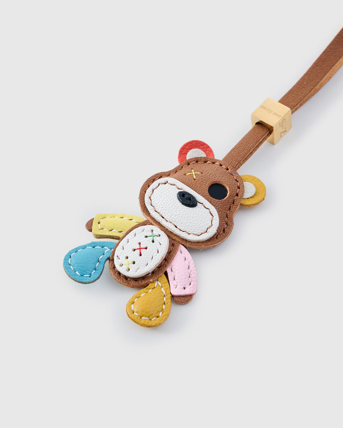 THE PATCHWORK BEAR CHARM