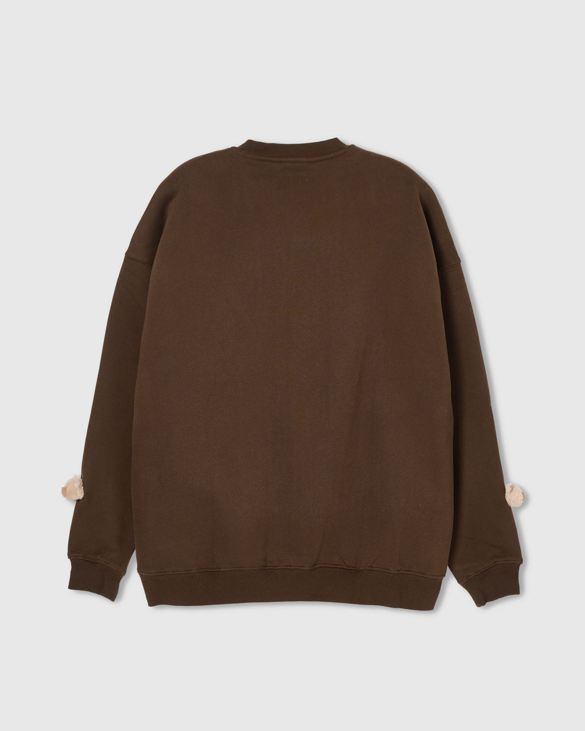 TEDDY CHECK-EAR SWEATSHIRT