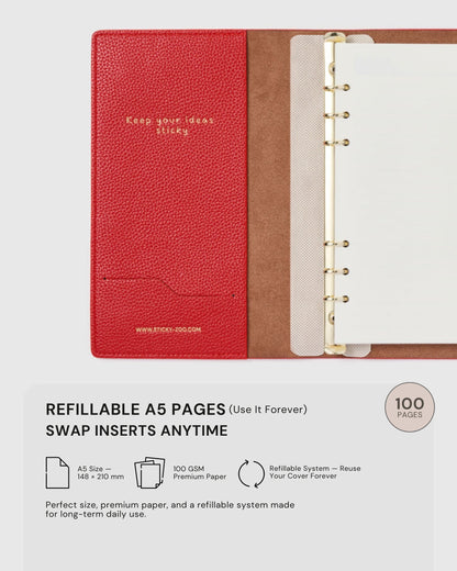 HEART-EYES COFFEE CUP NOTEBOOK