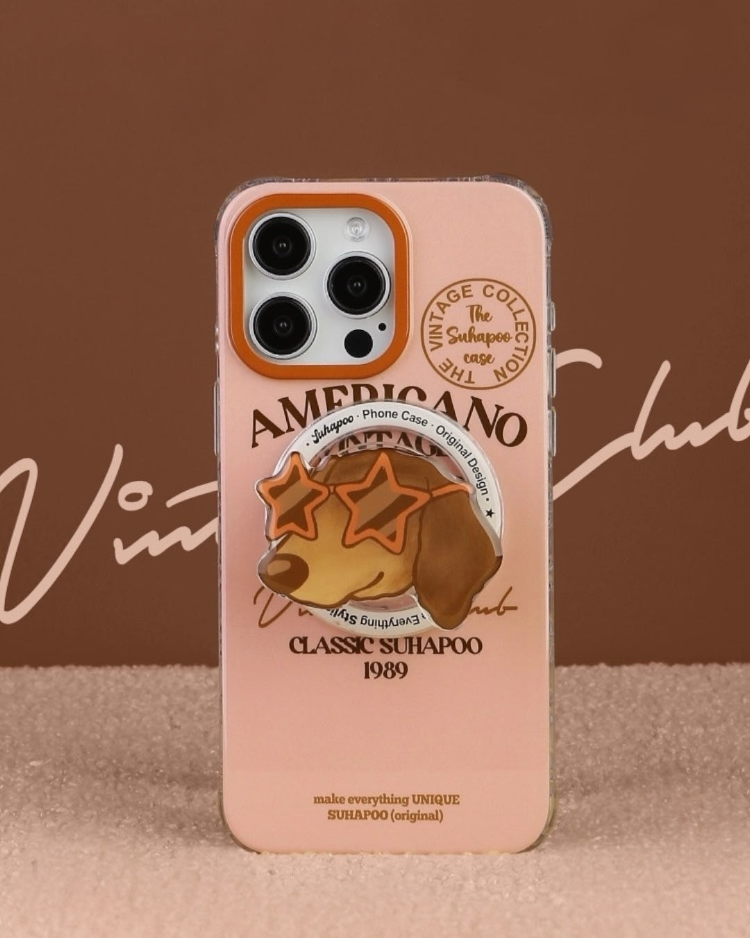 AMERICANO VINTAGE STAR DOG CASE