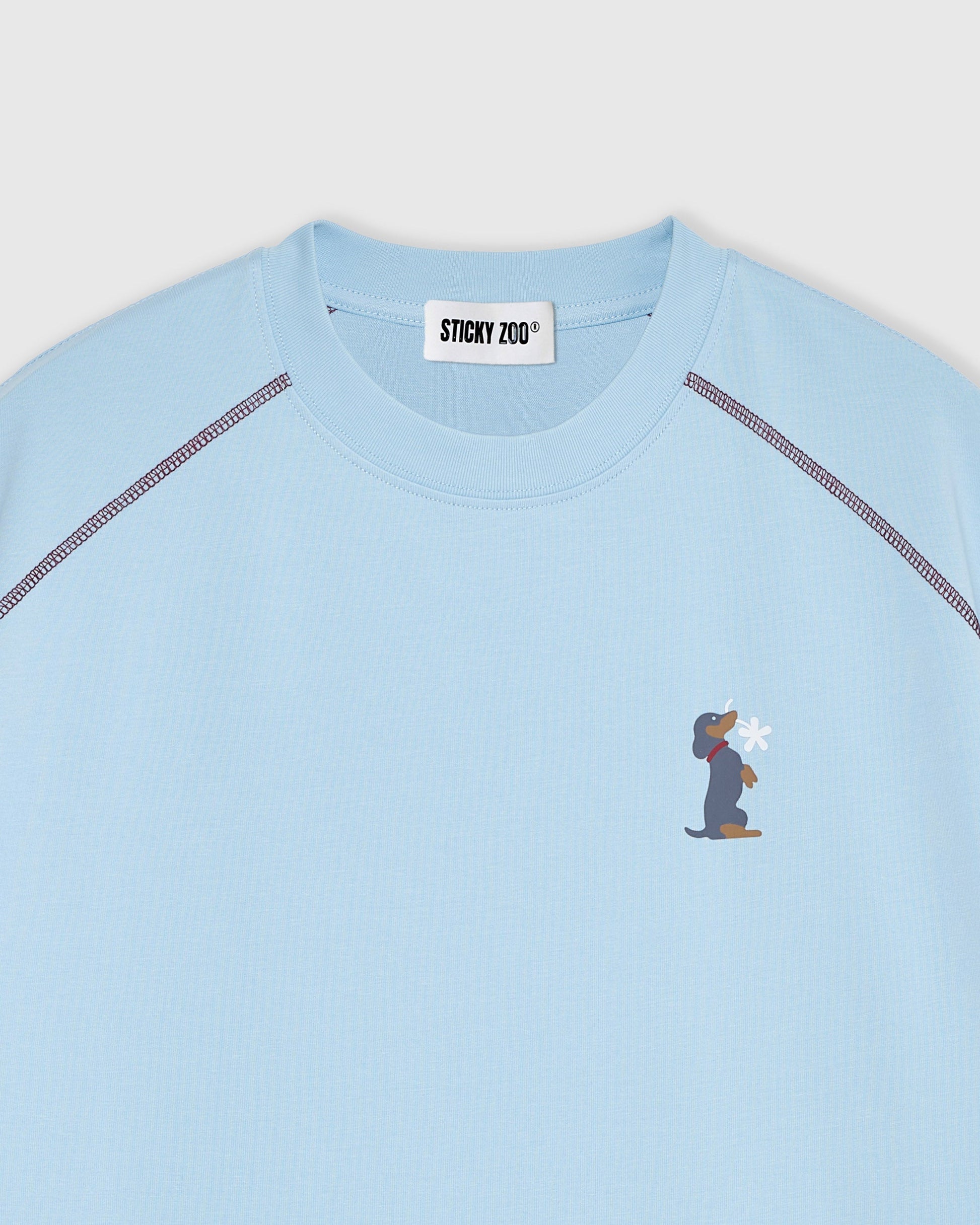 DACHSHUND BLOOM RINGER T-SHIRT