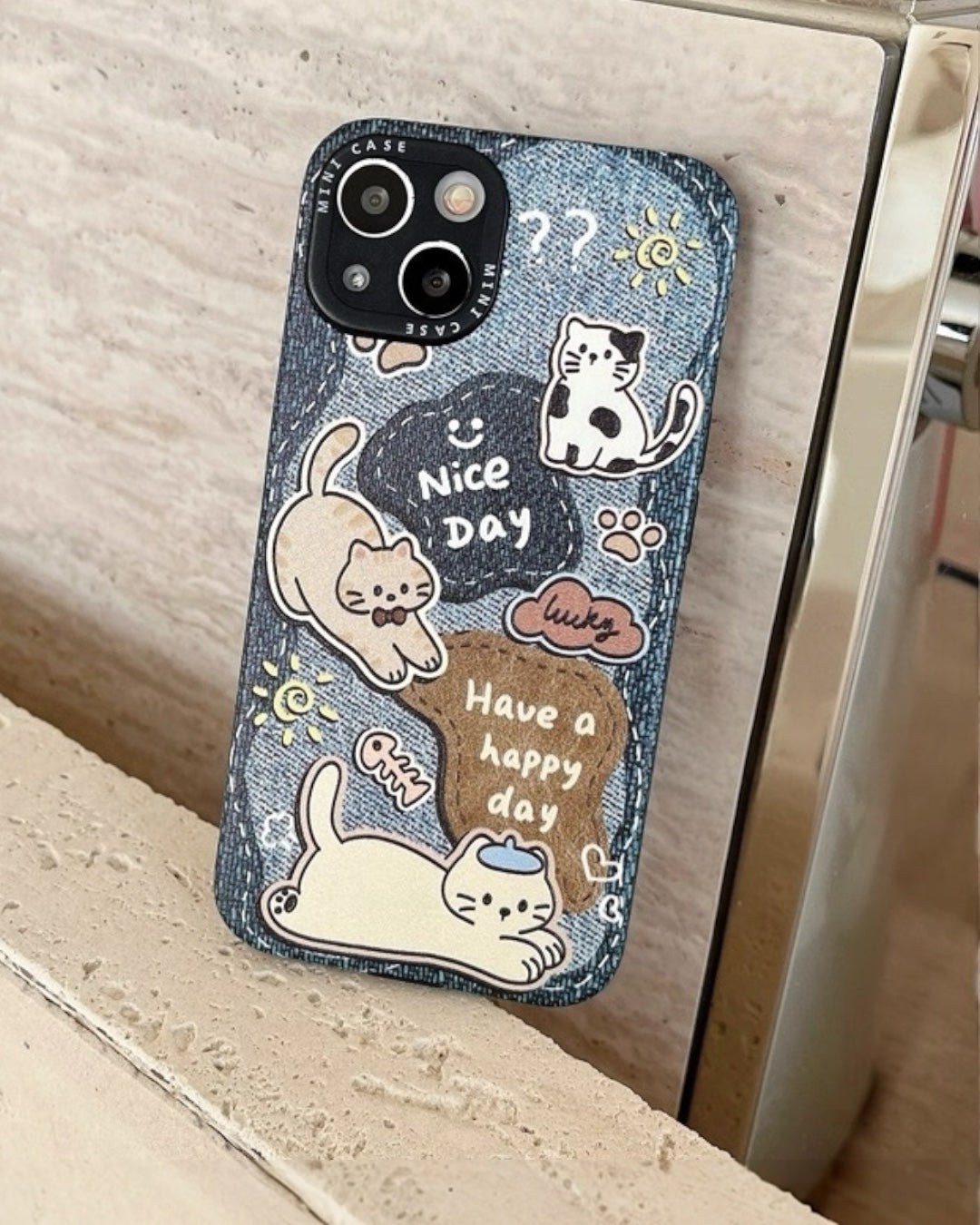 HAVE NICE DAY KITTENS CASE