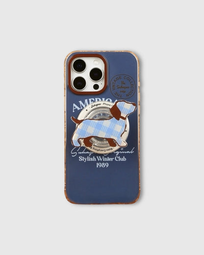 AMERICANO VINTAGE DACHSHUND CASE