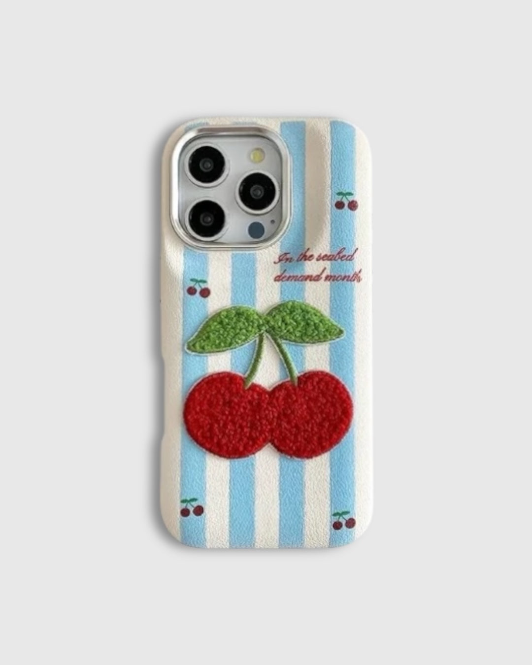 CHERRY STRIPE CASE