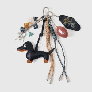 DACHSHUND DICE STACK CHARM