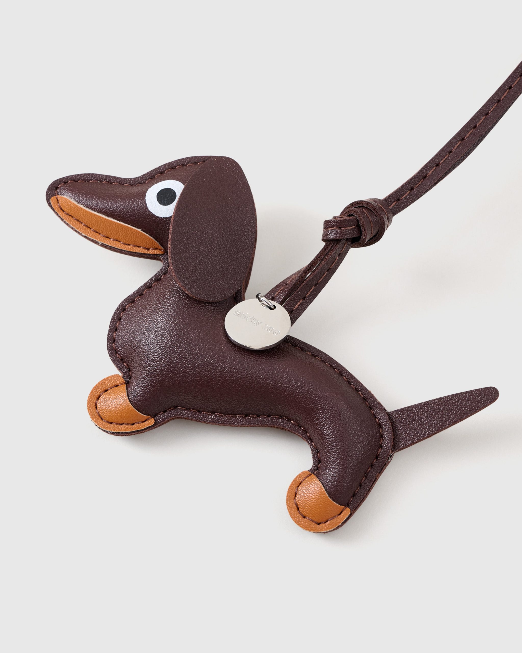 CHOCO DACHSHUND STACK CHARM - Image 3