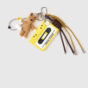 CASSETTE TAPE STACK CHARM