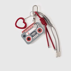 CASSETTE TAPE STACK CHARM