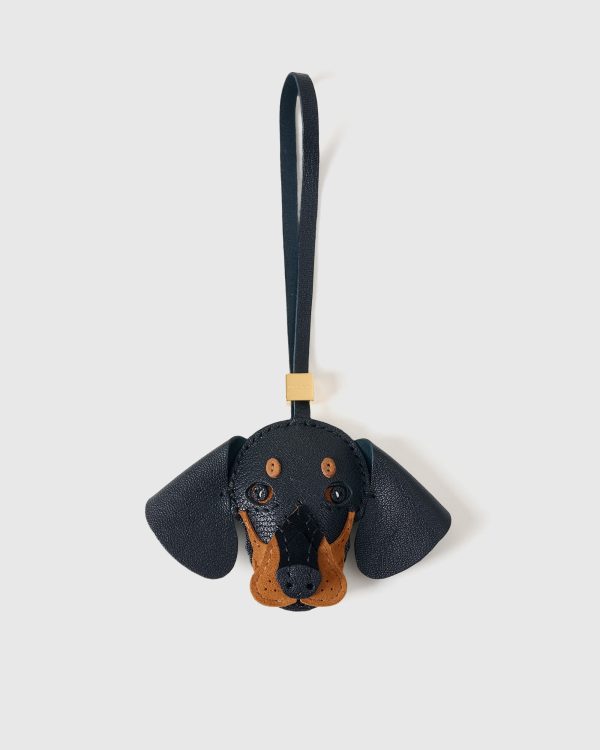 DASH DACHSHUND CHARM | LEATHER EDITION