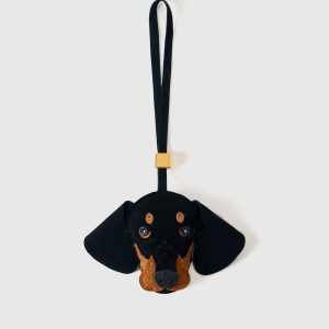 DASH DACHSHUND CHARM | SUEDE EDITION