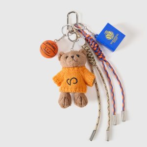 BEAR BASKETBALL STACK CHARM