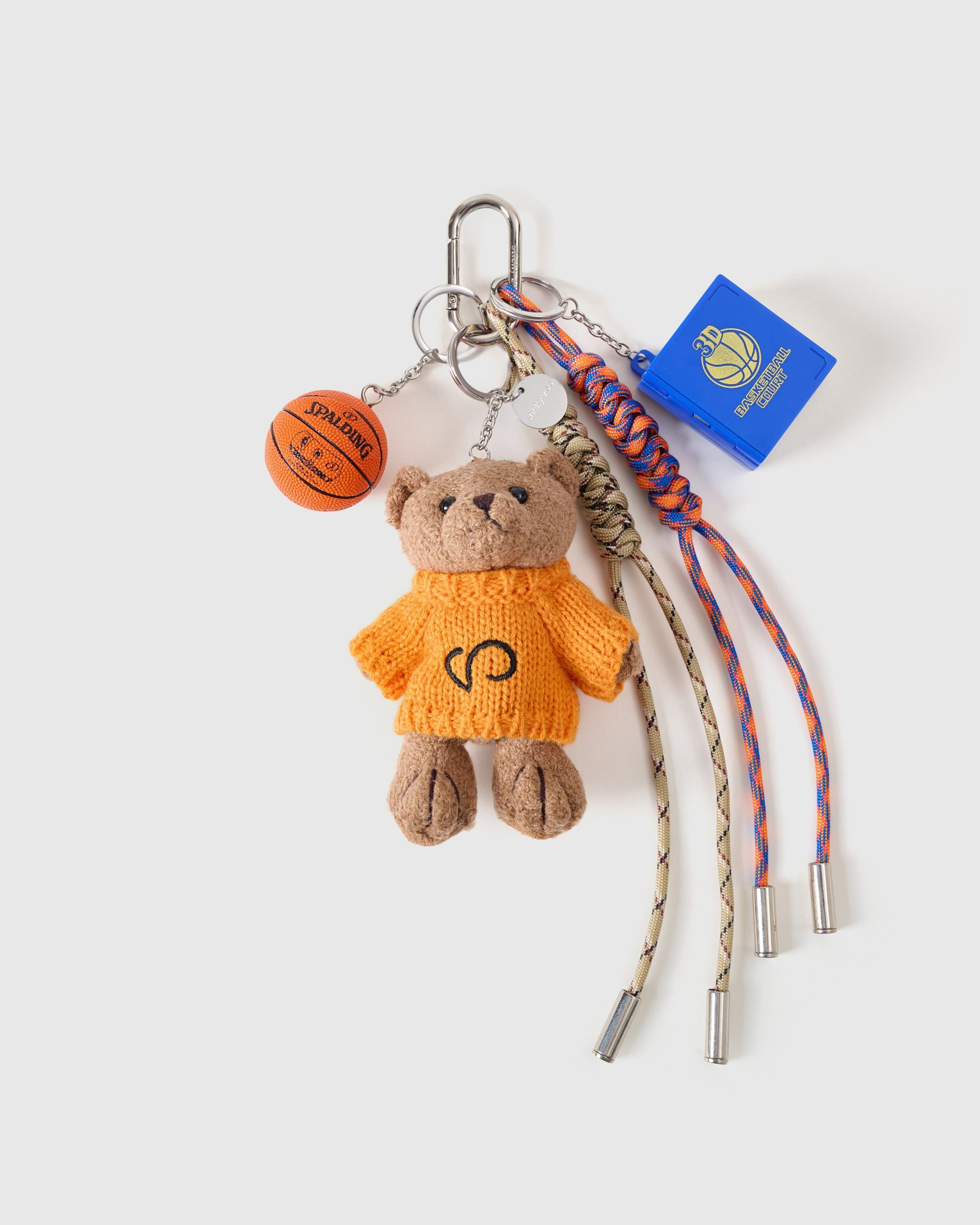 BEAR BASKETBALL STACK CHARM
