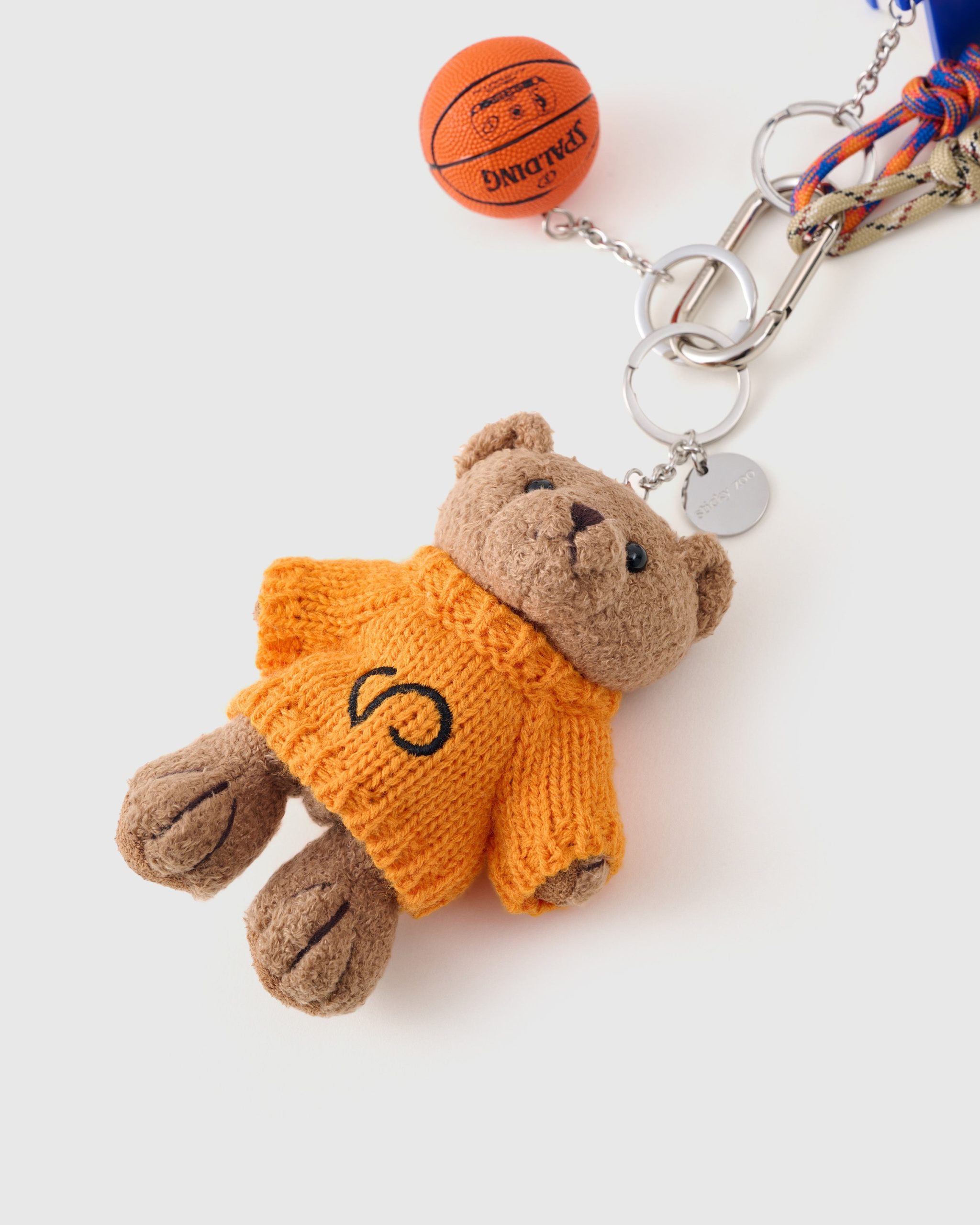 BEAR BASKETBALL STACK CHARM - Image 3