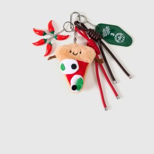 PLUSH PIZZA SLICE STACK CHARM